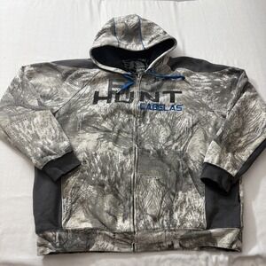 Cabelas Seclusion 3D Open Country Camo Hunting Jacket Extra Large Xl Hunting Fit